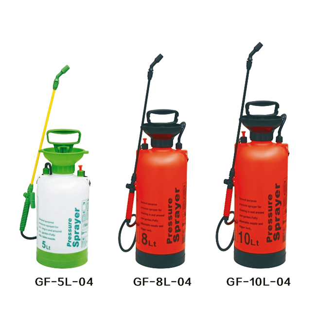 5L 8L 10L للتطهير الصحي والوقاية من الوباء ، مضخة بخاخة الكتف GF-5L-04