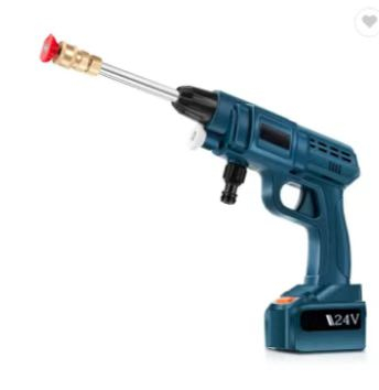 غسالة سيارة رعون ماء غسل سيارة غسيل لاسلكي بطارية الليثيوم المحمولة غسالة سيارة عالية الضغط